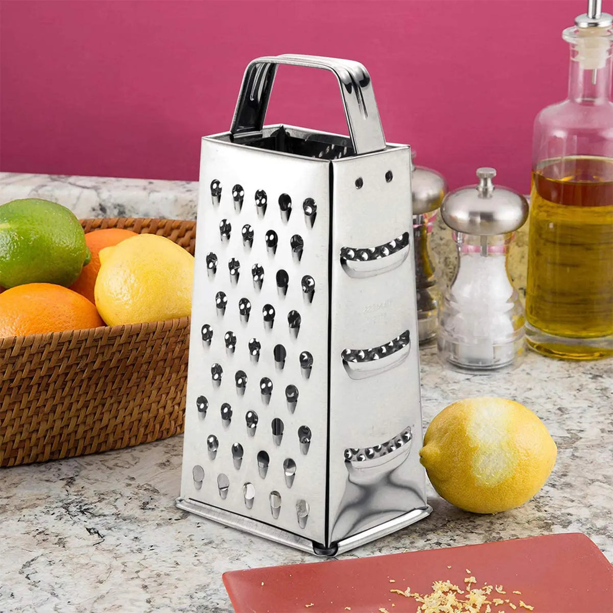 4-SIDED STAINLESS STEEL GRATER - PURCHASE OF KITCHEN UTENSILS