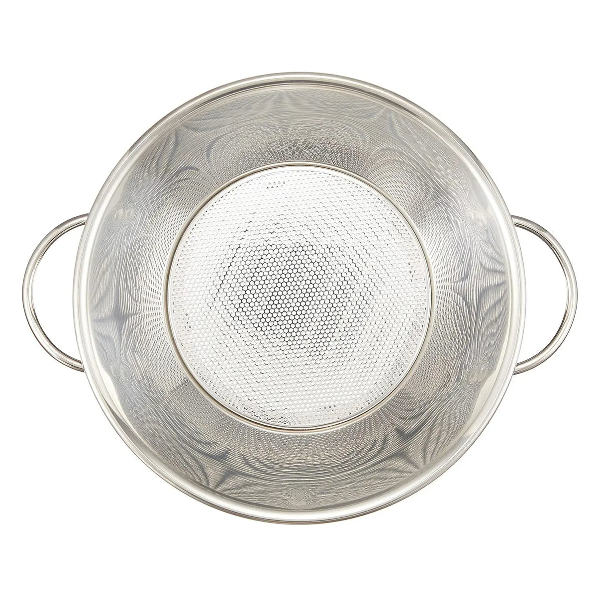 Sampo Sangyo Stainless Steel Oil Strainer Double Handle