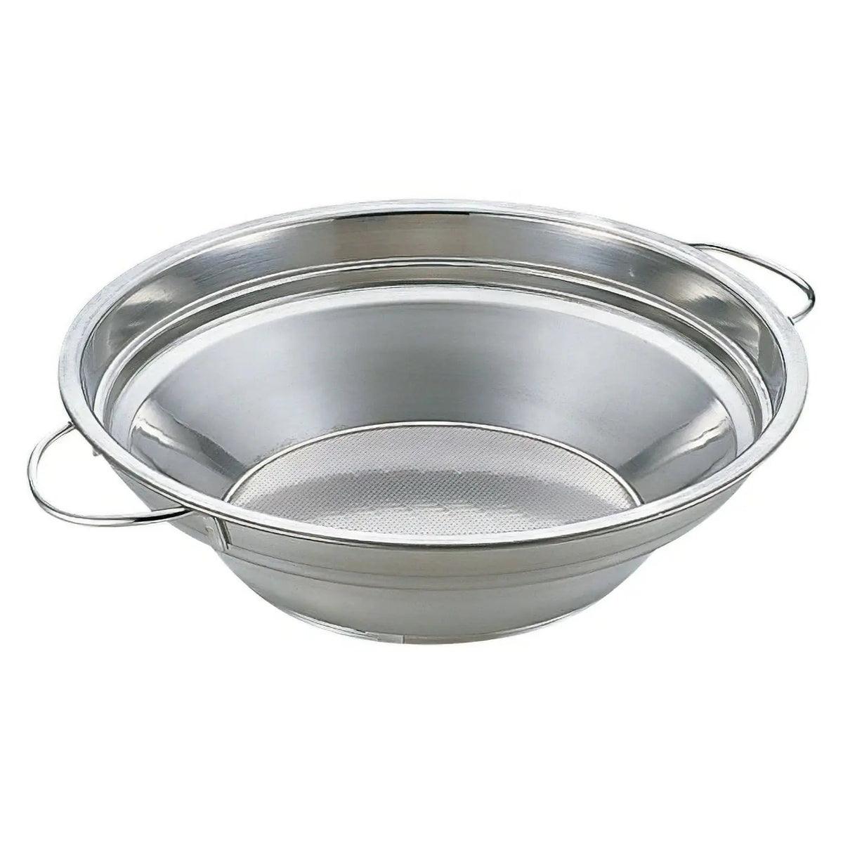 Sampo Sangyo Stainless Steel Stepped Oil Strainer Double Handle