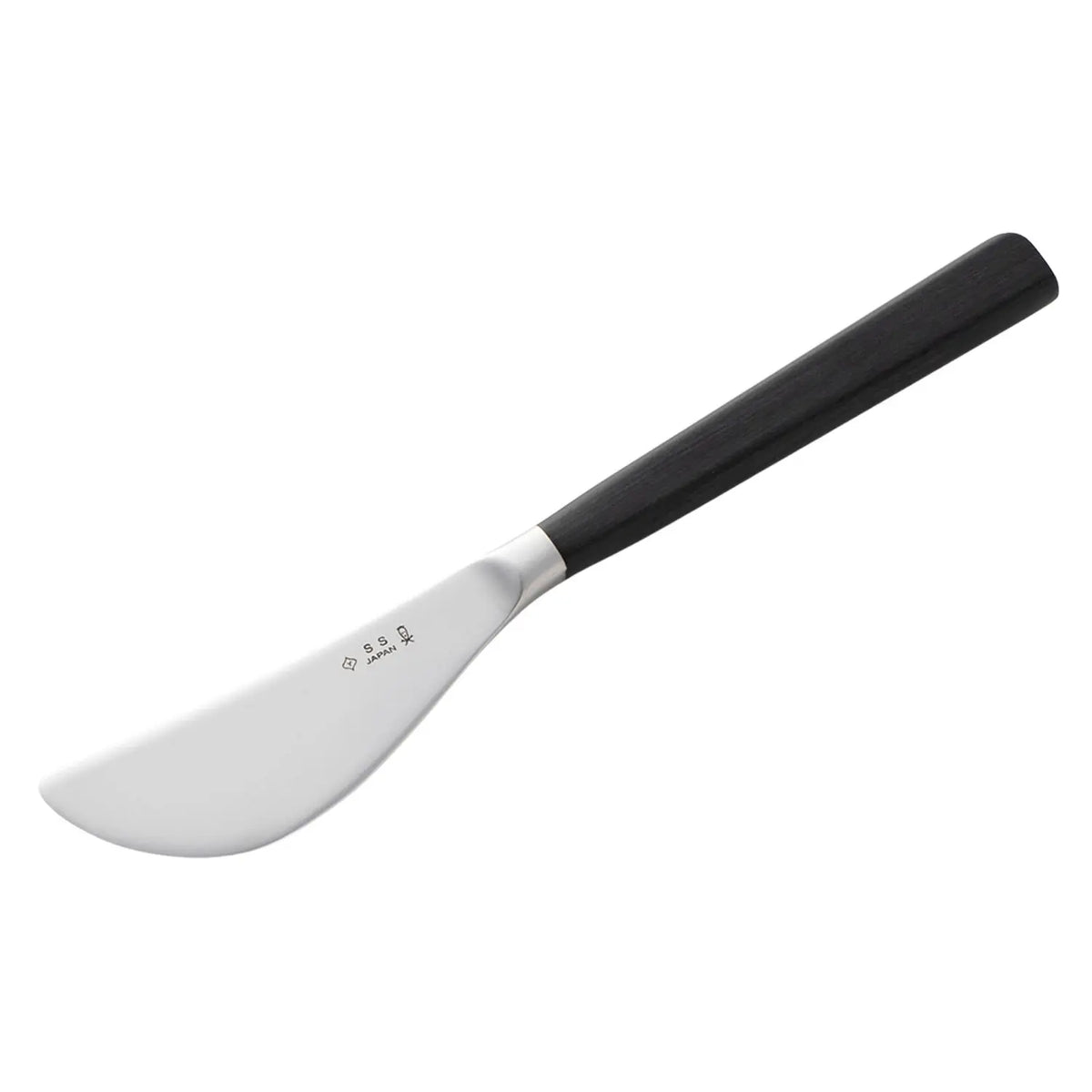 Sori Yanagi Black Handle Butter Knife 16.8cm