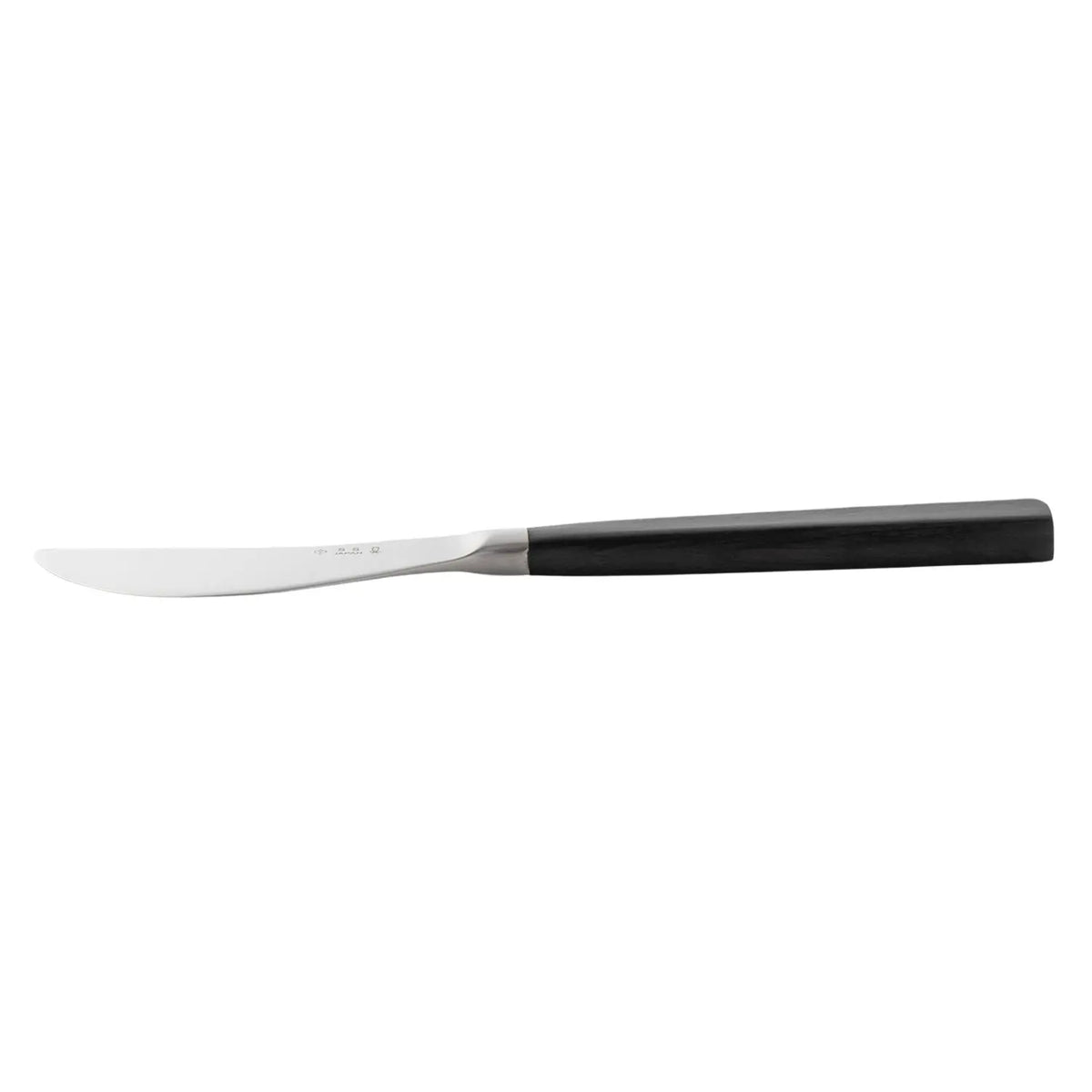 Sori Yanagi Black Handle Butter Knife 16.8cm