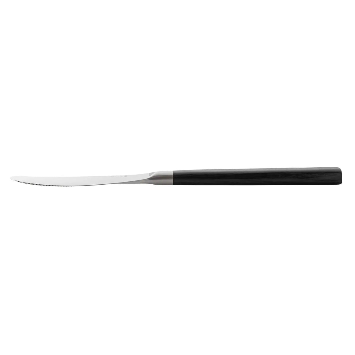 Sori Yanagi Black Handle Dessert Knife 21.5cm