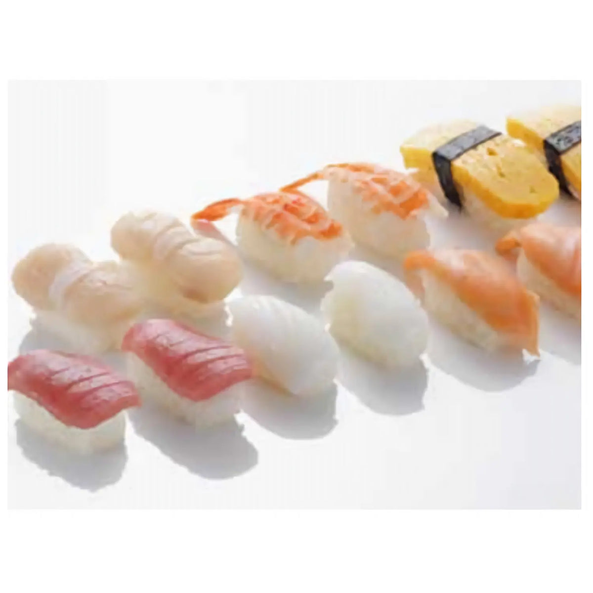 Sumibe Techno Polyethylene Small Nigiri Sushi Mold for 10 Pieces