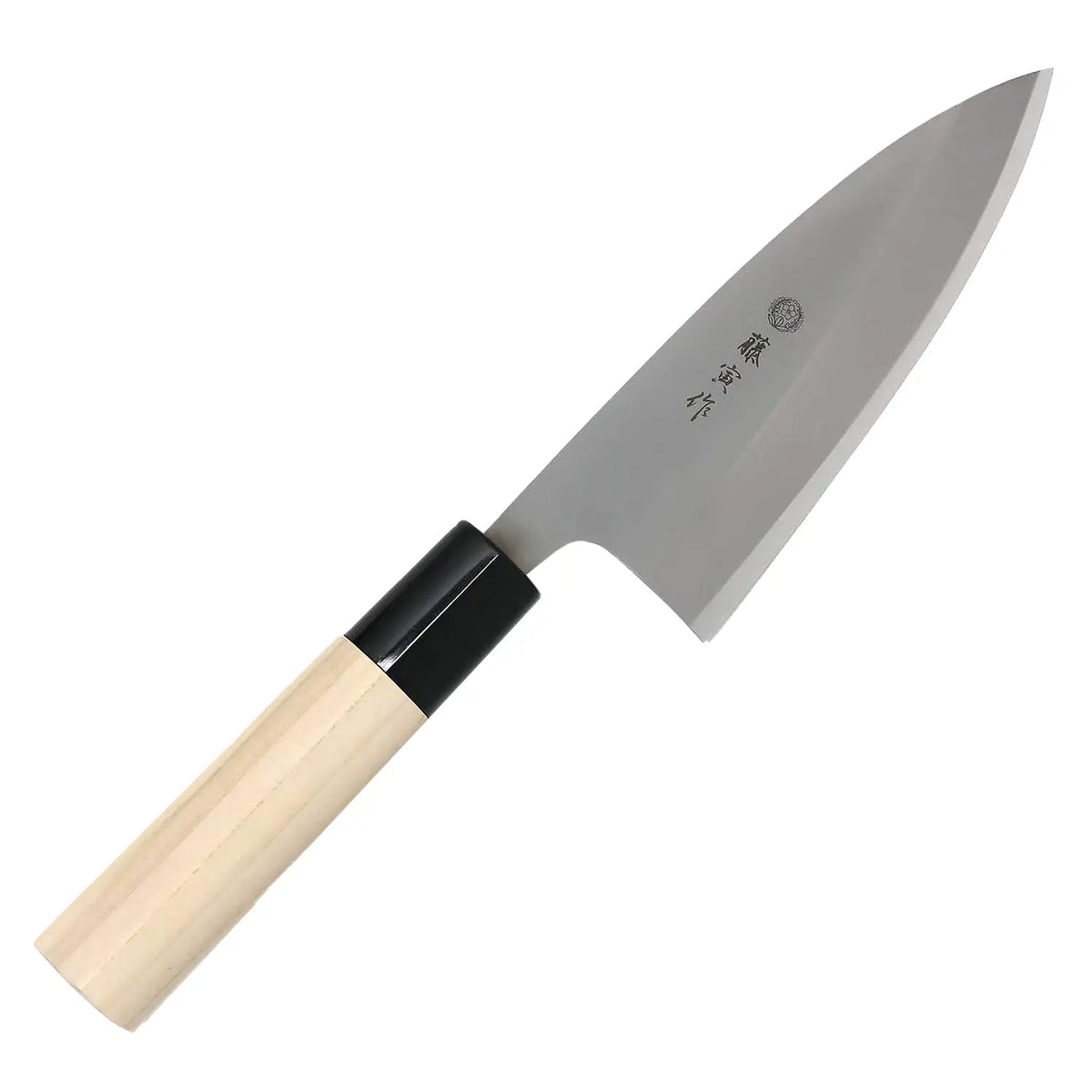 TOJIRO Fujitora MV Deba Knife with Wood Handle