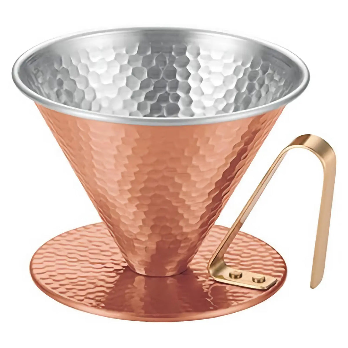 Tanabe Copper Coffee Dripper Hammer Finish