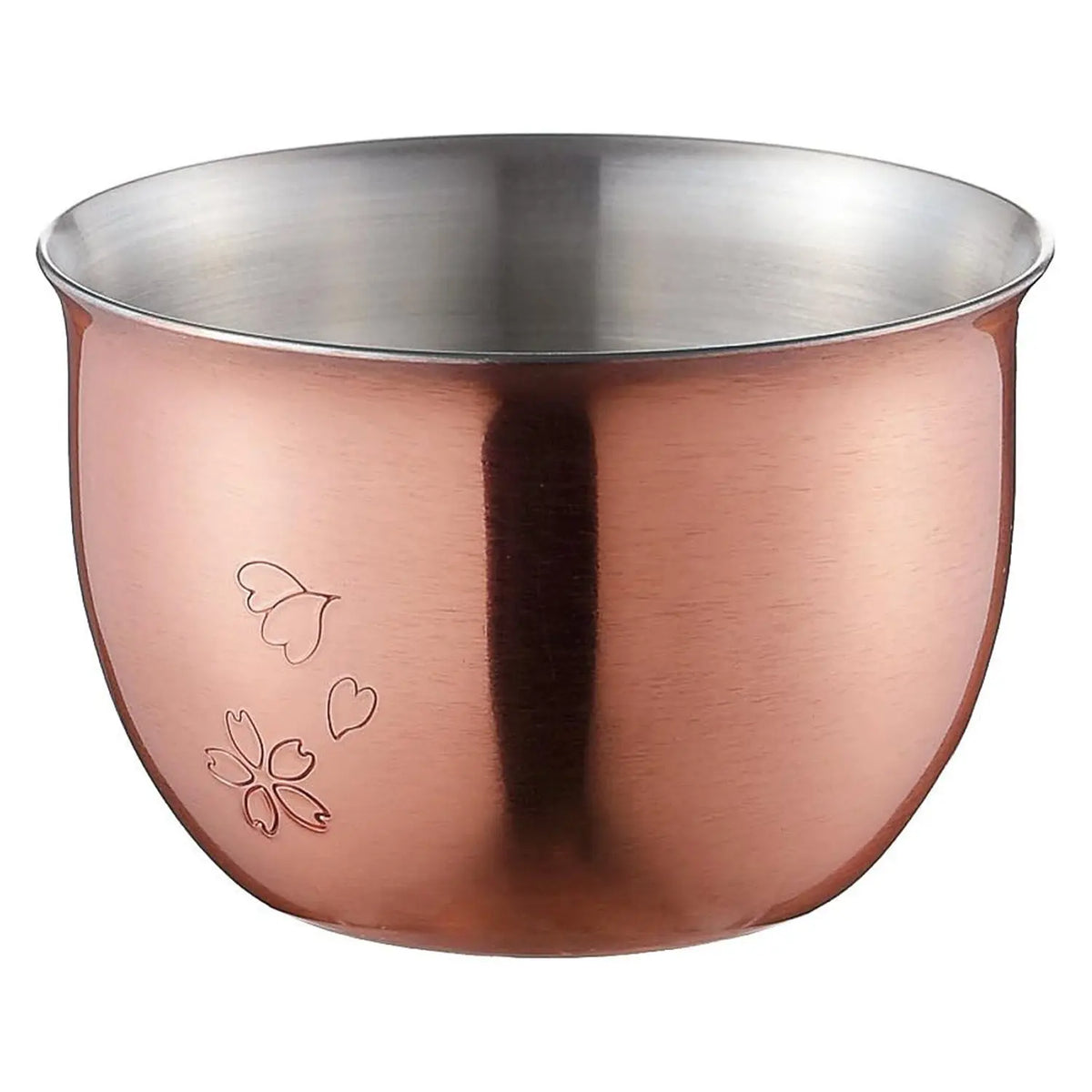 Tanabe Hana Copper Guinomi Sake Cup Flower 90ml