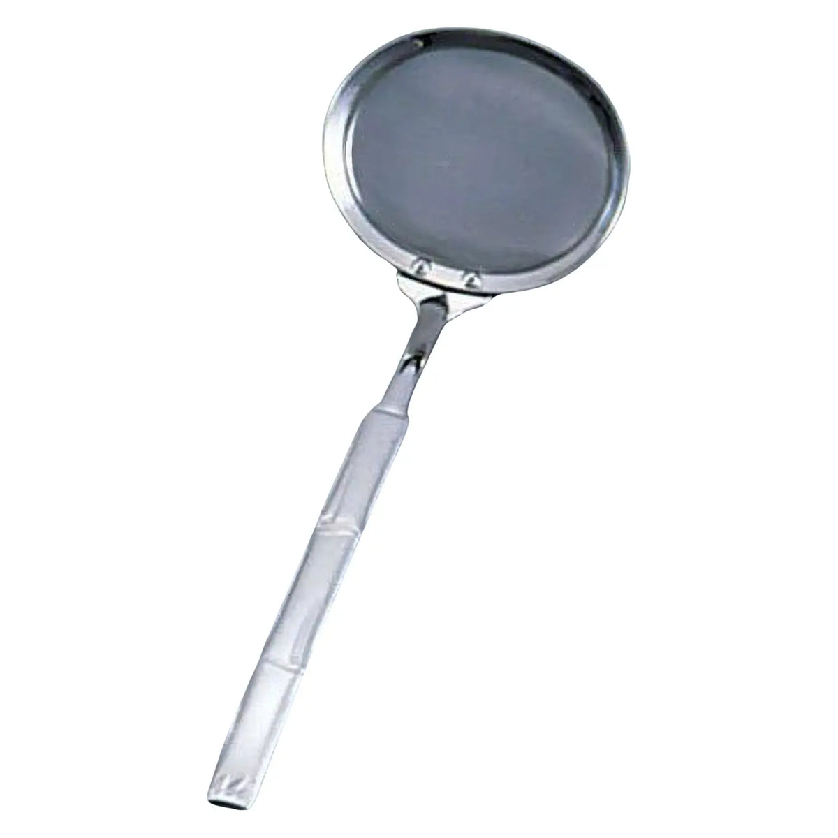 Wada Kuidoraku Stainless Steel Skimmer with Carved Handle