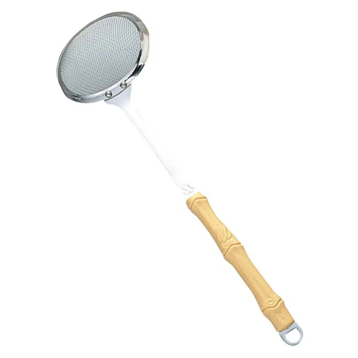 Wada Stainless Steel Skimmer with Plastic Handle