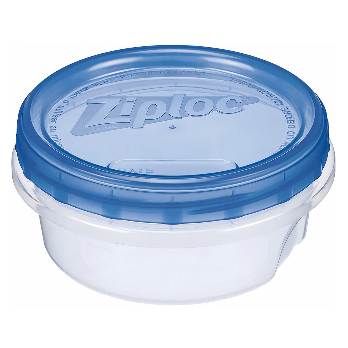 Ziploc Twist 'N Loc Containers & Lids, Round, Small, 3 sets