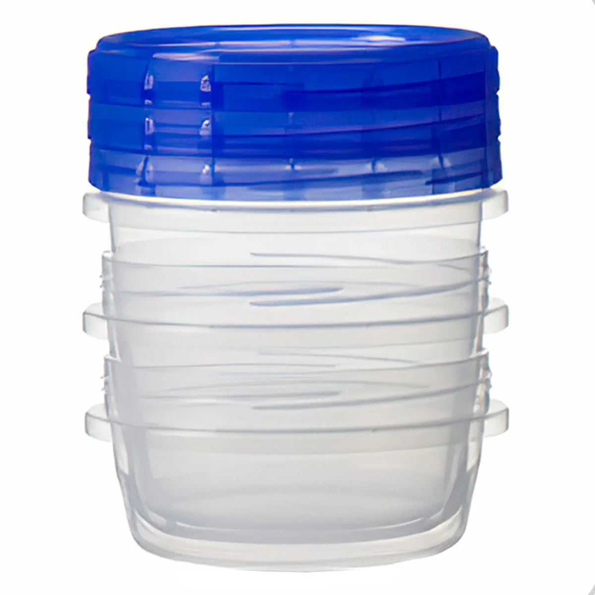 Plastic Freezer Containers for Food Storage, Twist Top Food Soup