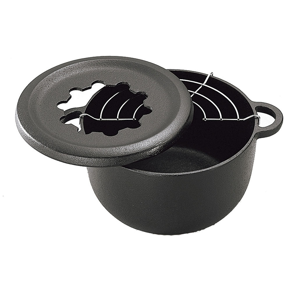 Iwachu Nambu Cast Iron Genghis Khan Grill Pan - Globalkitchen Japan