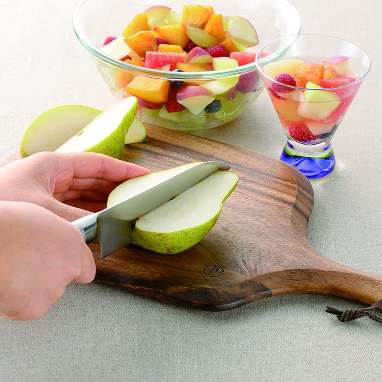 Korean Kitchen Tools  Cutting board, tongs, measuring cup, and