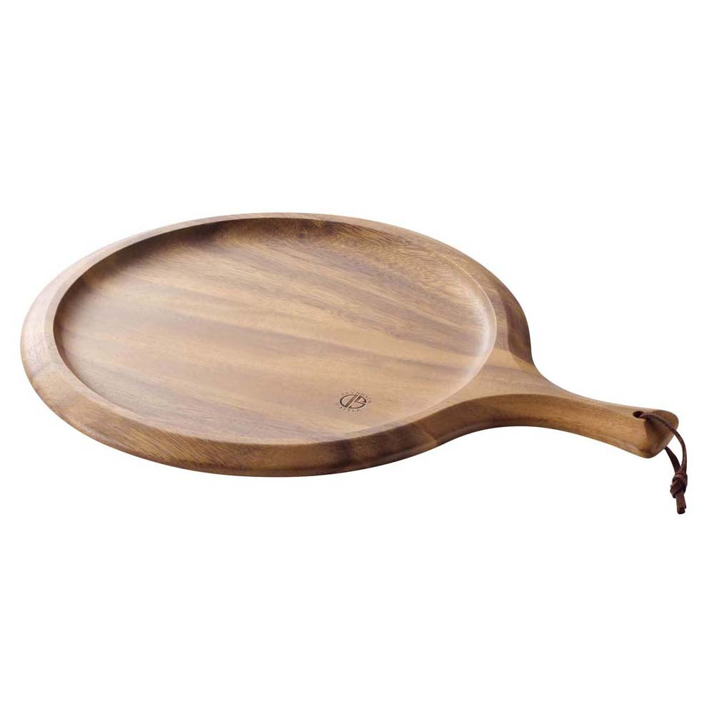 Wooden round cutting board for pizza 