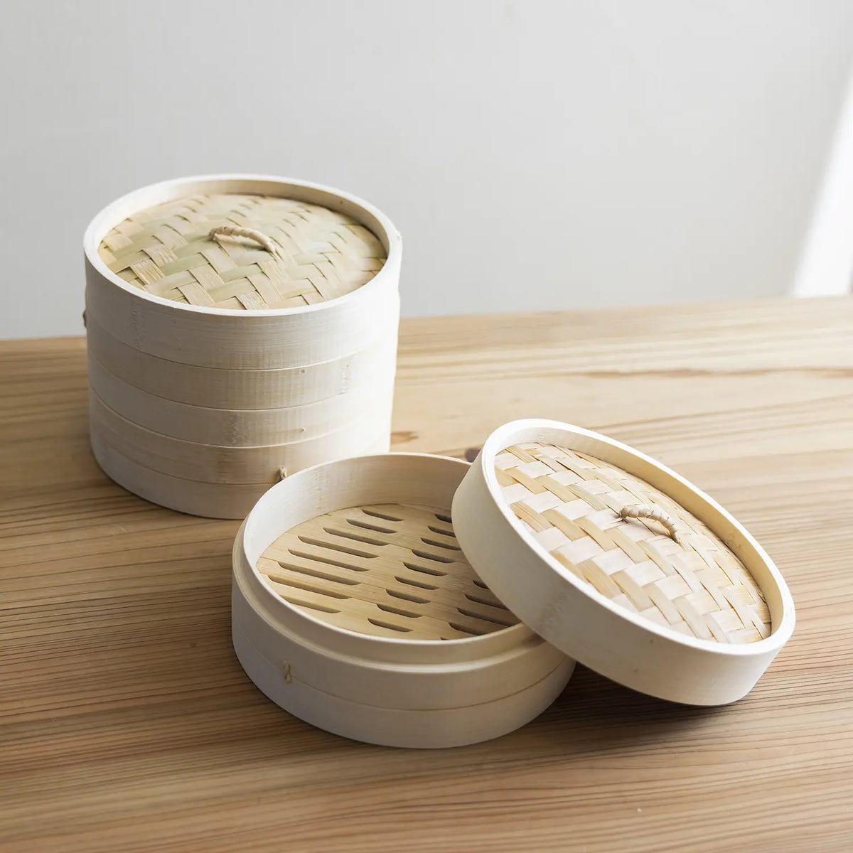 Traditional Bamboo Steamer 10 Inch - World Market