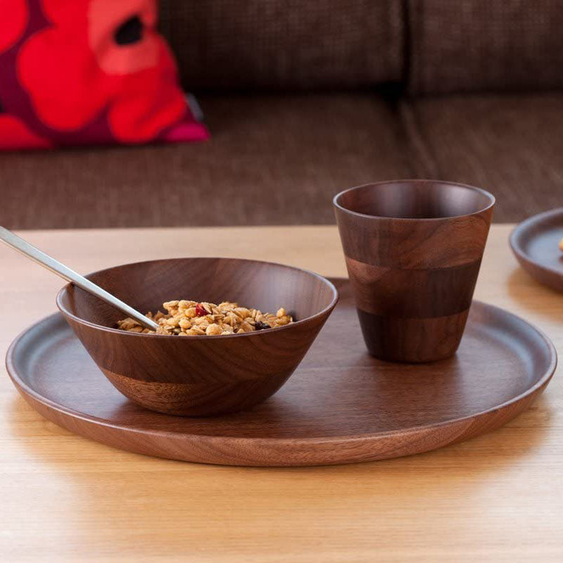 HIKIYOSE Wooden Soup Bowl with Lid - Globalkitchen Japan