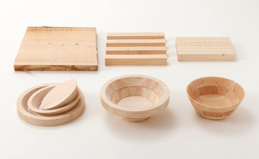 HIKIYOSE Wooden Soup Bowl with Lid - Globalkitchen Japan