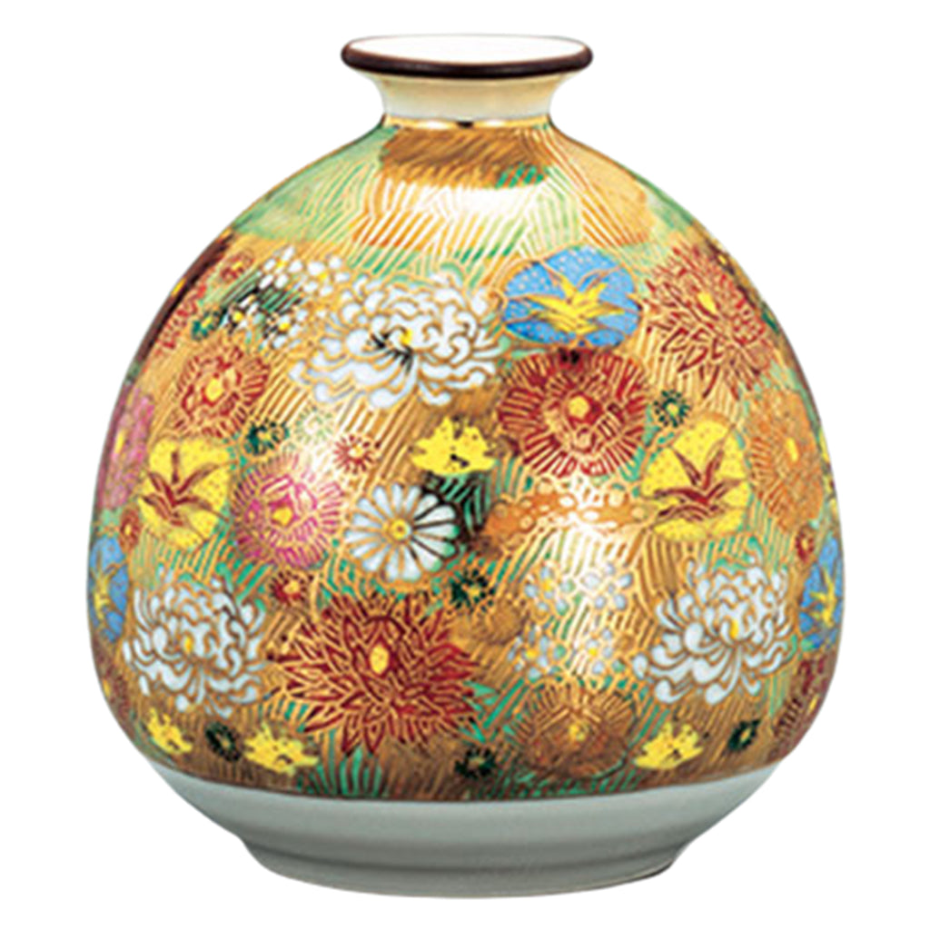 Kutani Ware Porcelain Single-flower Vase Hanazume AP6-1038 