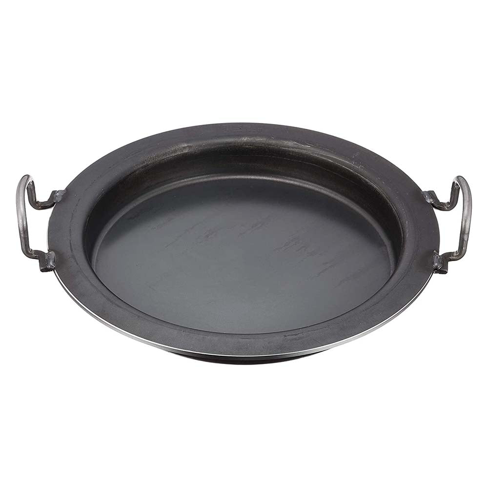 Iwachu Nambu Cast Iron Sukiyaki & Gyoza Pan with Wooden Lid