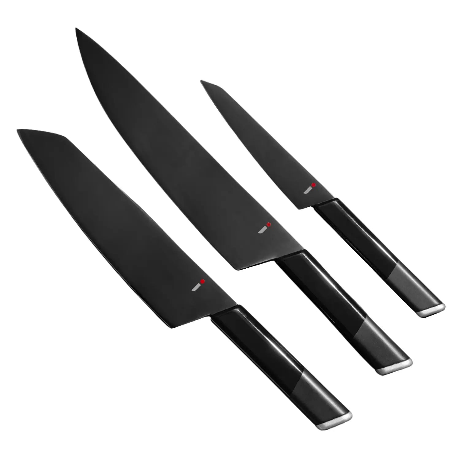 Set of 3 Bra Efficient Professional Knives Made of German Molybdenum  Vanadium Steel MasterChef Range : : Home & Kitchen