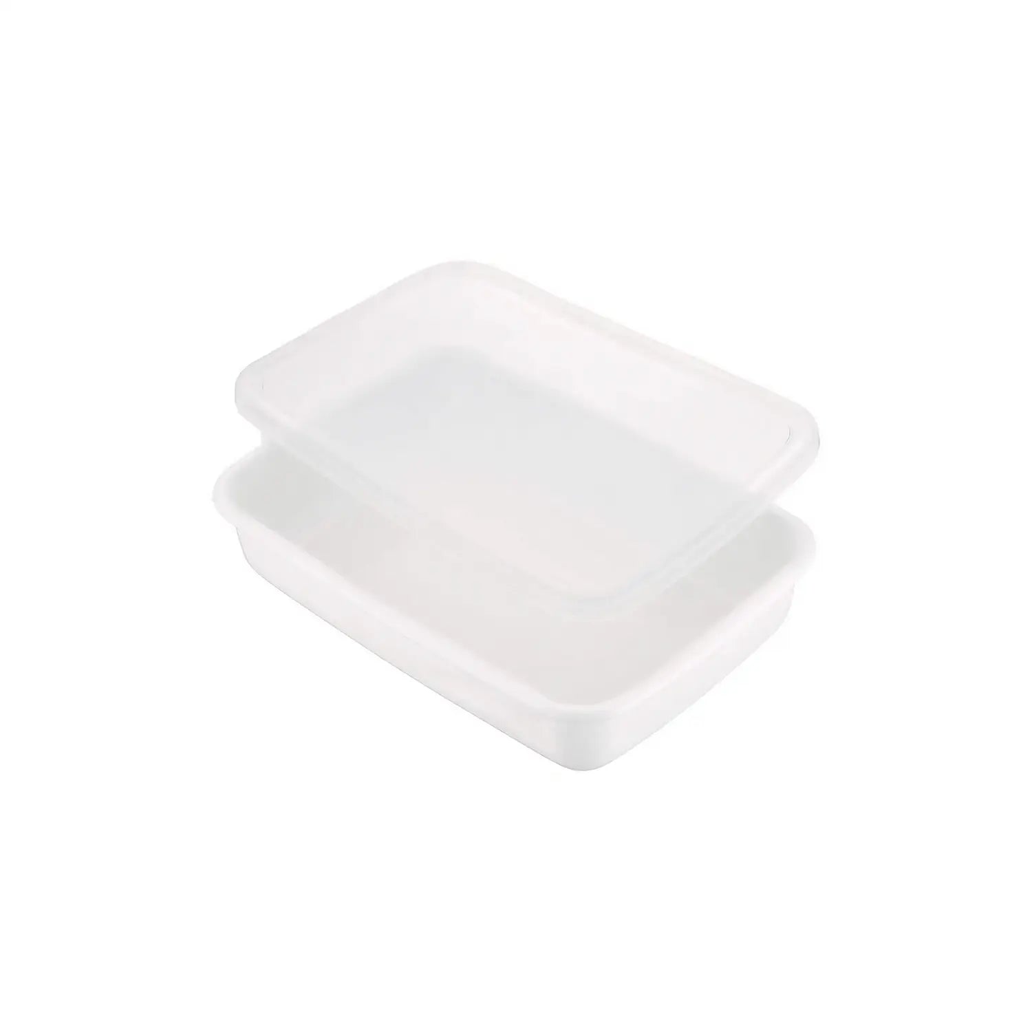 Noda Horo White Series Enamel Nestable Meal Prep Baking Tray -  Globalkitchen Japan