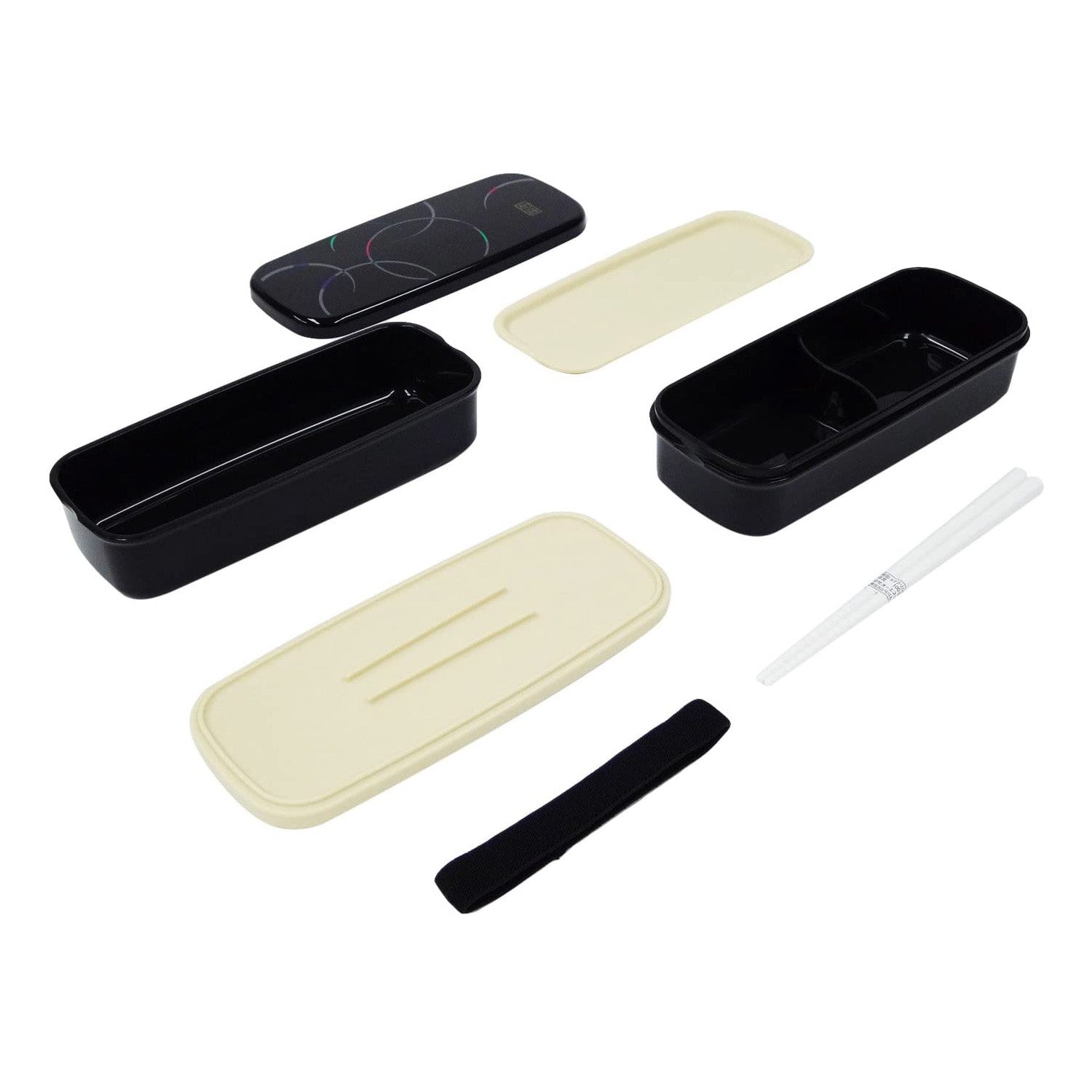 Metaphys Ojue Lunch Box - with Chopsticks - White
