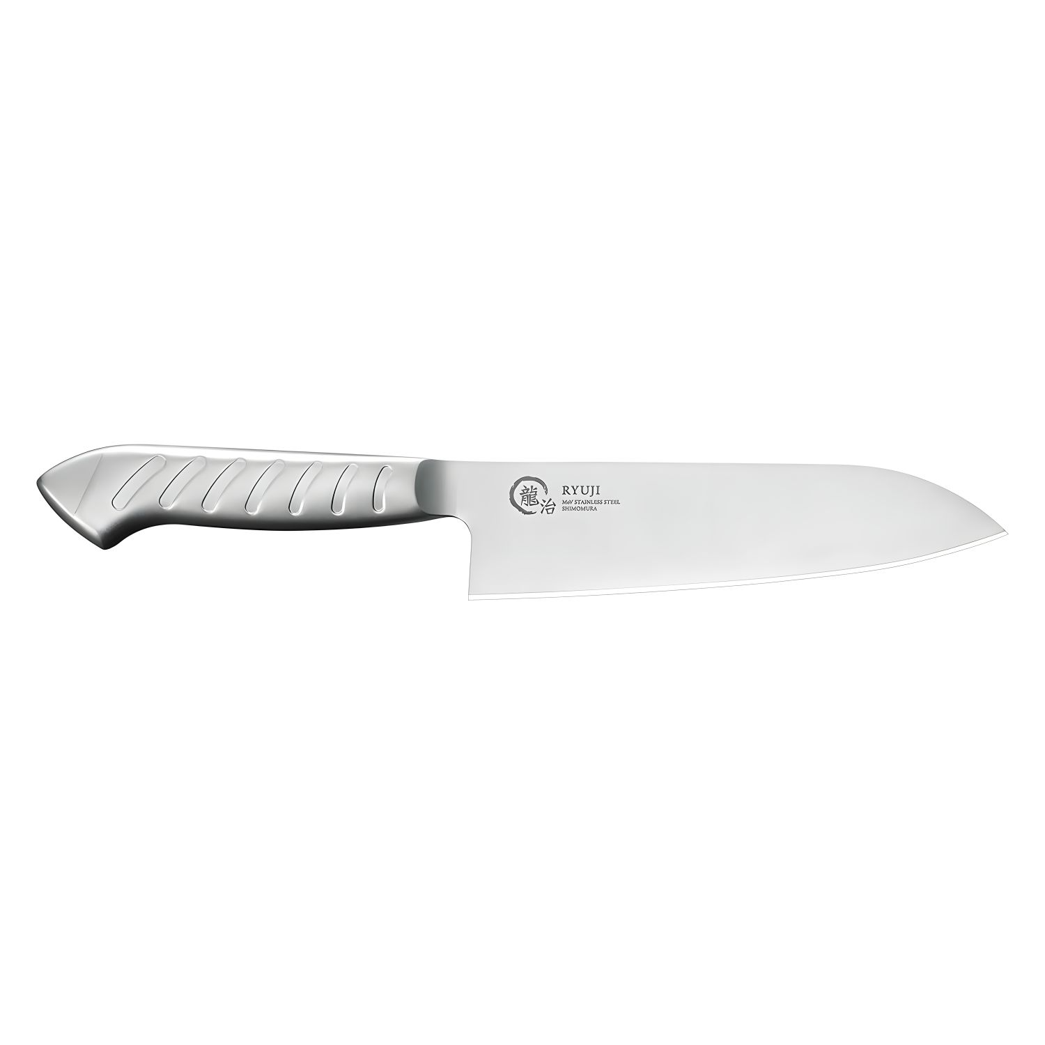 Jikko Nihonko Japanese Carbon Steel Santoku Knife - Globalkitchen Japan