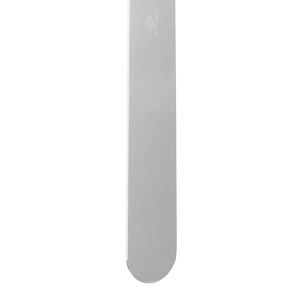 Takegoshi Stainless Steel Straight Thin Spatula - Globalkitchen Japan