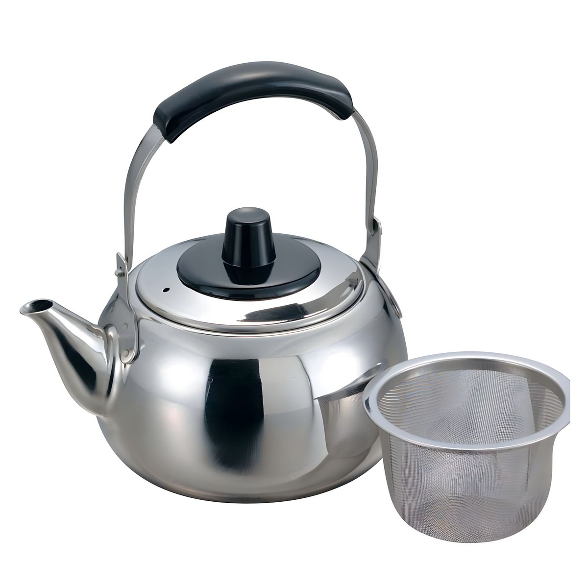 Shop Makaibari: Steel & Brass Teapot Set – Makaibari USA