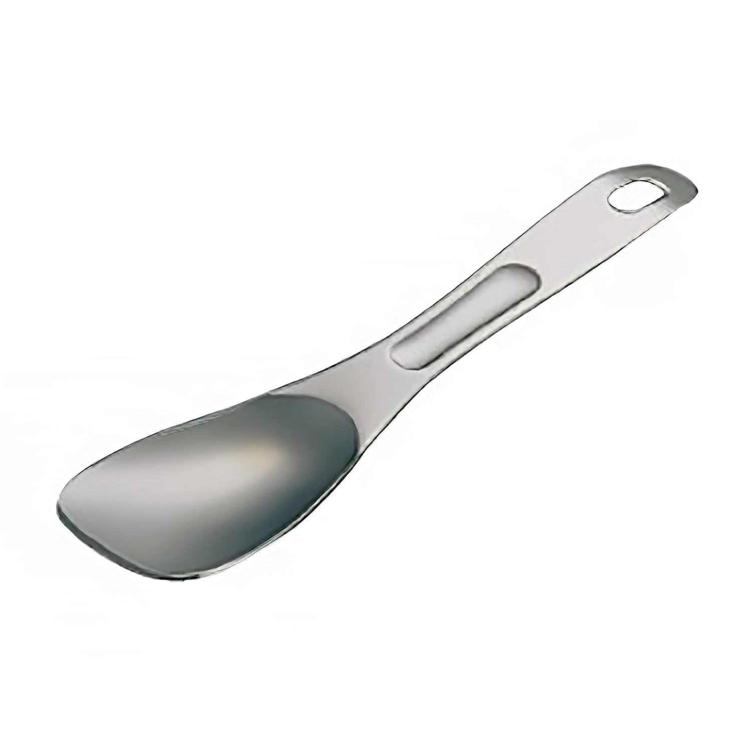 EBM Stainless Steel Flat Handle Ice Scoop - Globalkitchen Japan