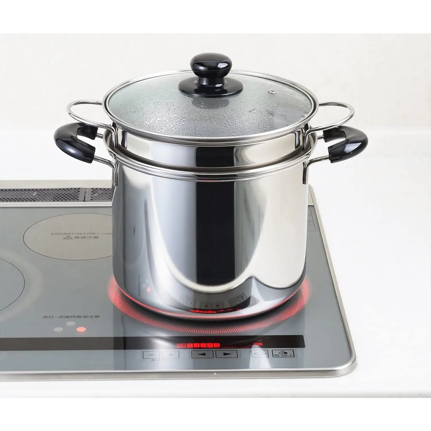 Murano Induction Stainless Steel Stockpot - Globalkitchen Japan