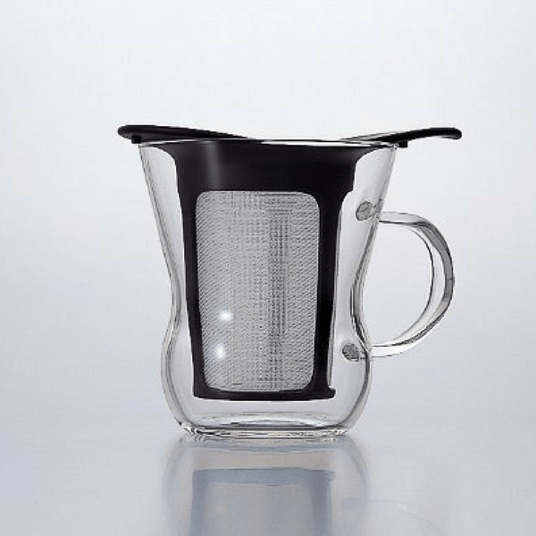 320ml Heat Resistant Transparent Glass Cup Tea Cup With Lid Infuser Filter  Kitchen,Dining & Bar from Home and Garden on banggood.com