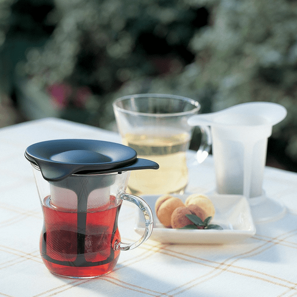 German Glass Kettle 5 Cup with German Glass Infuser - German Glass