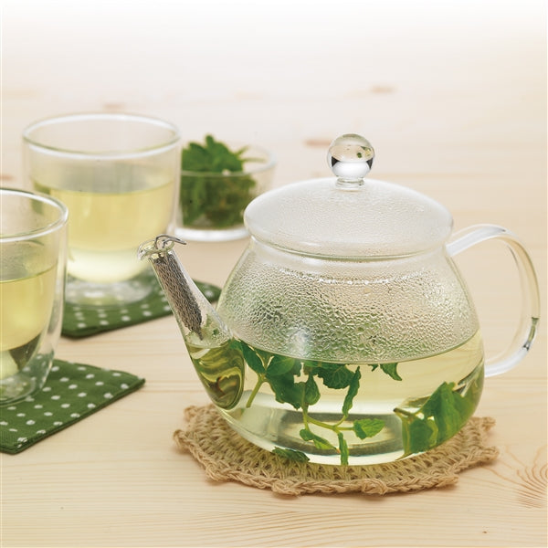 Household Glass Teapot with Infuser Scented Tea Pot Stovetop Glass Tea Pot