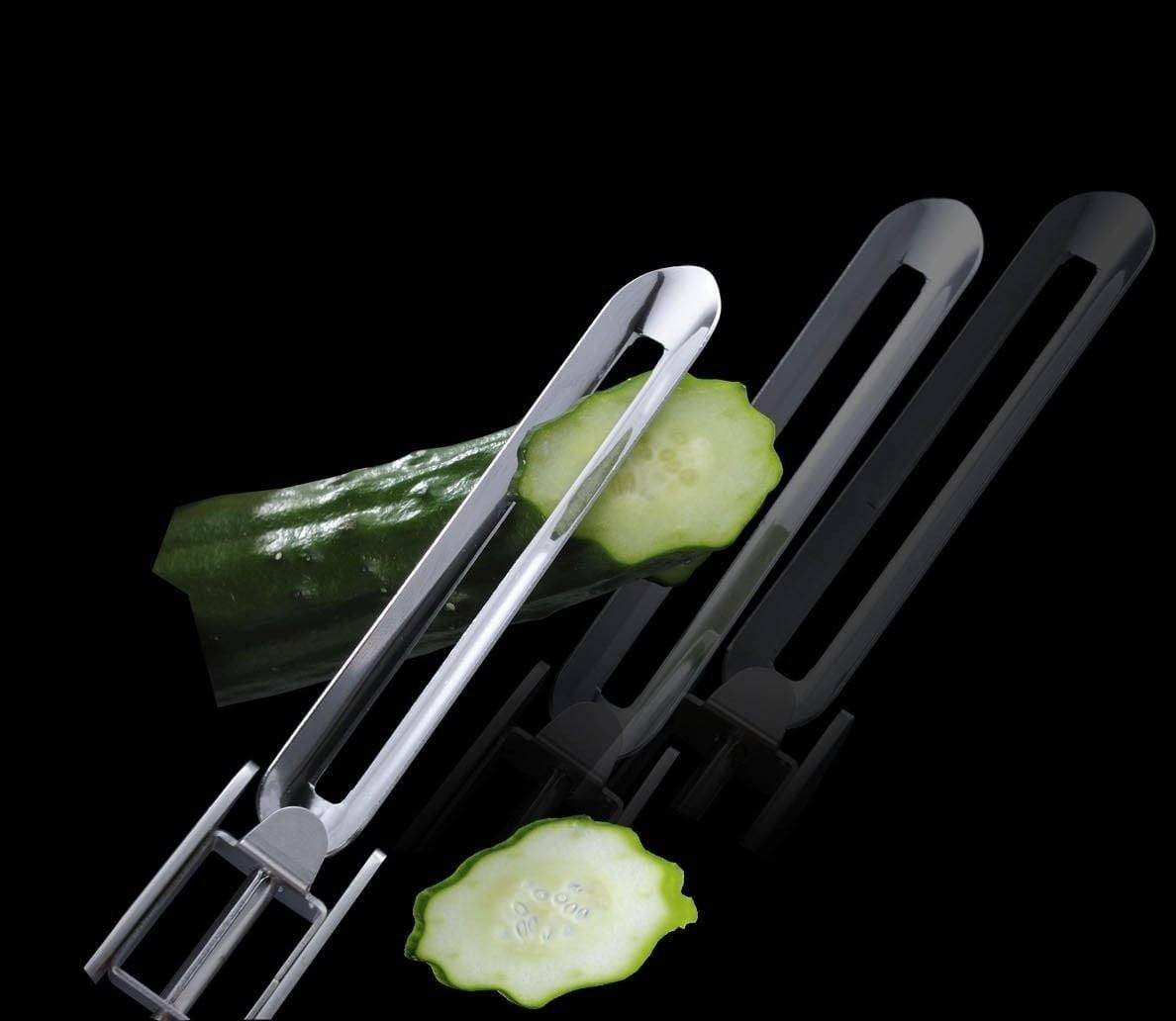 KitchenCraft Stainless Steel Safety Vegetable Peeler
