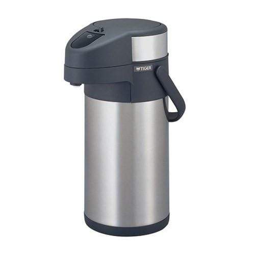 Airpot Coffee Dispenser with Pump - Insulated Stainless Steel