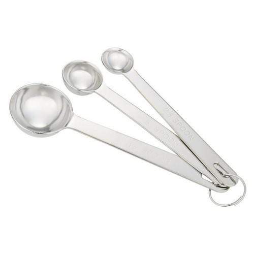 9pcs Stainless Steel Measuring Spoons Scoop With Mini Whisk