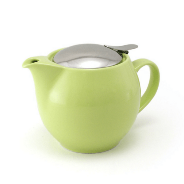 Pluto Green Porcelain Teapot with Infuser - Tea and Whimsey